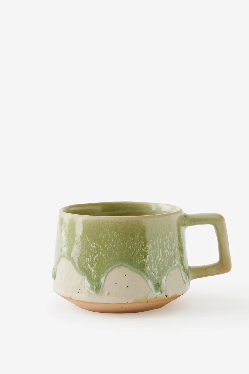 Typo Glazed Ceramic Mug